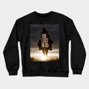 The Last of us Pedro Pascal and Bella Ramsey HBO Print Crewneck Sweatshirt